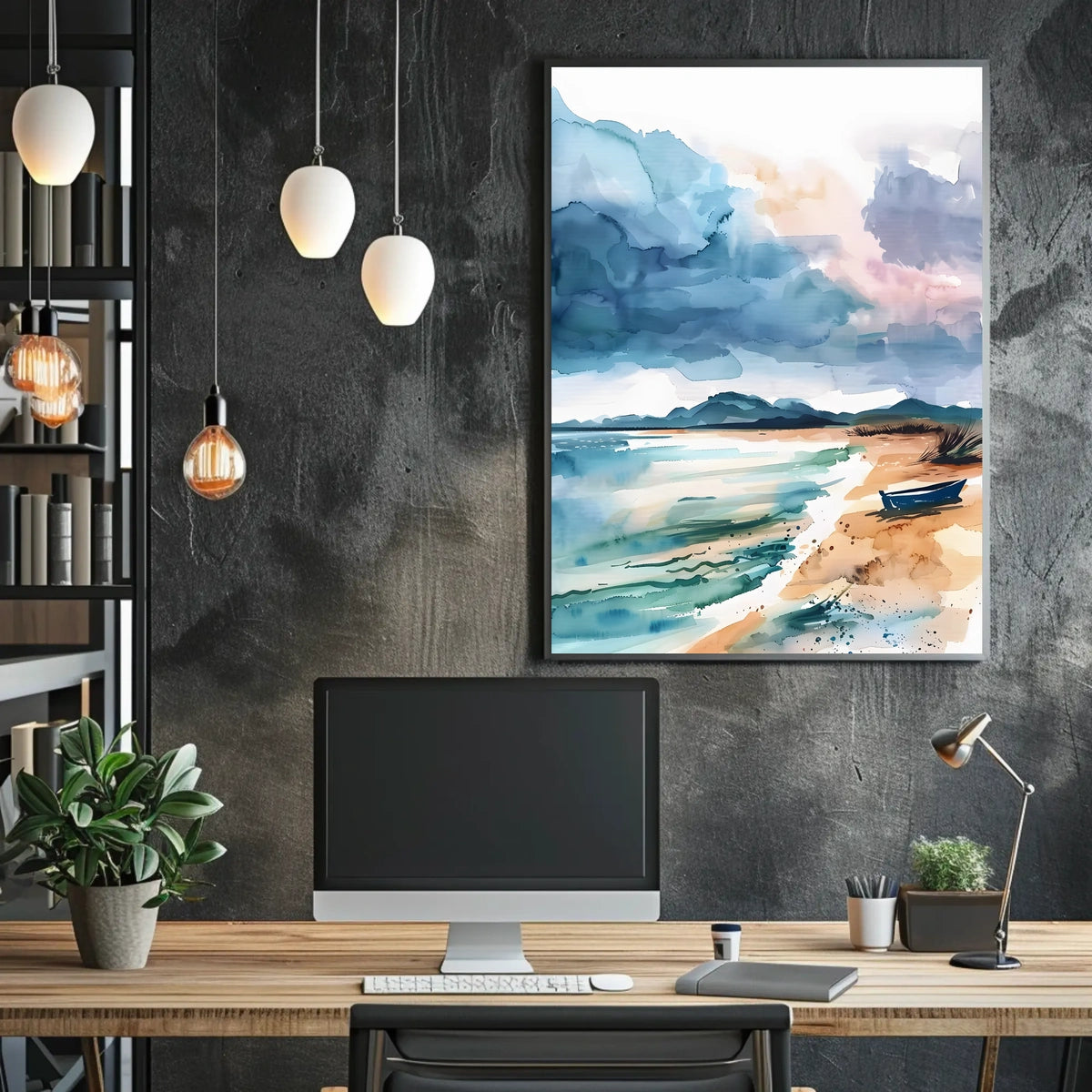 Tranquil Shoreline Poster