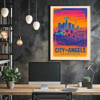 City of Angels Los Angeles, CA Poster