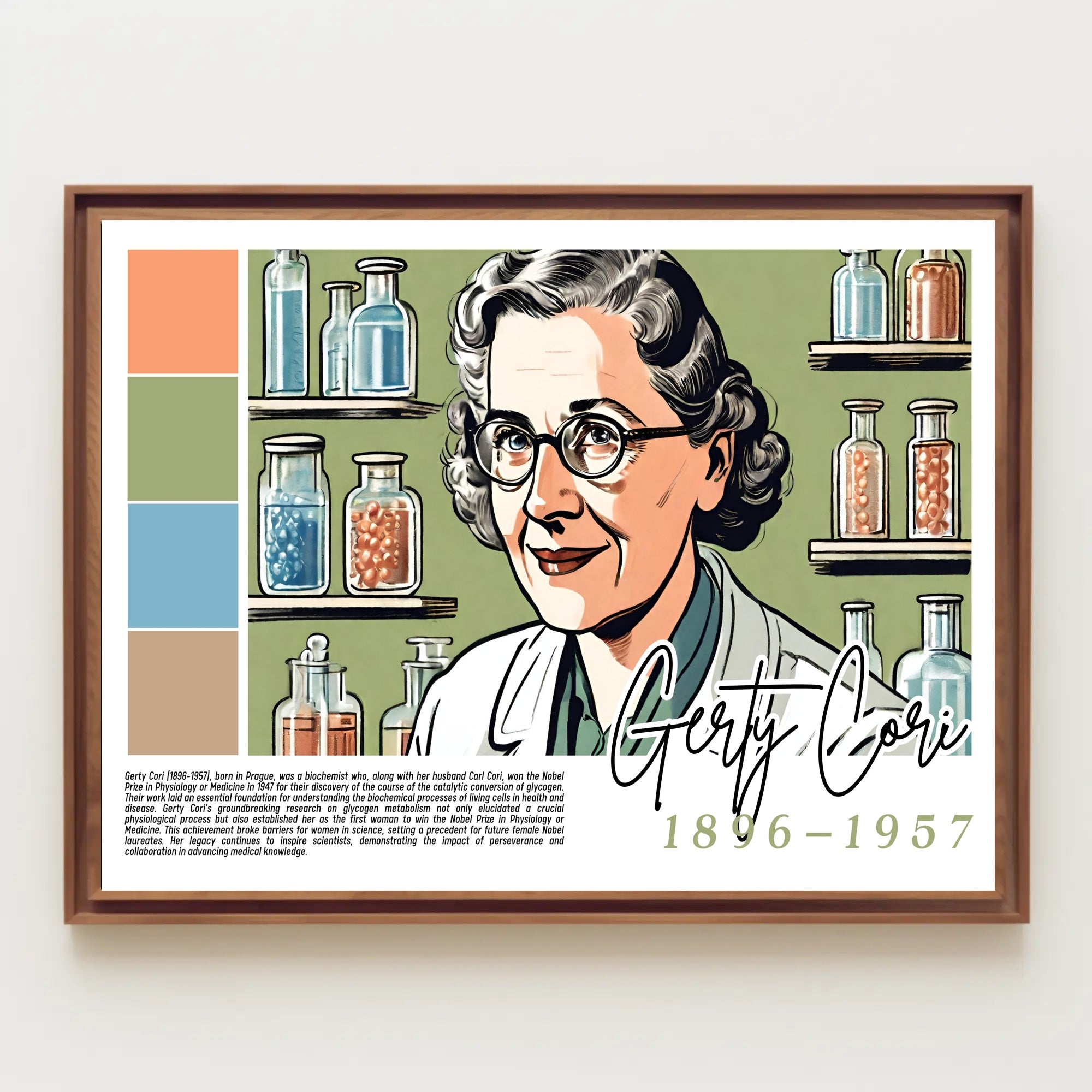 Celebrating Gerty Cori Poster