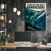 Barracuda Razor-Fast and Fierce Poster