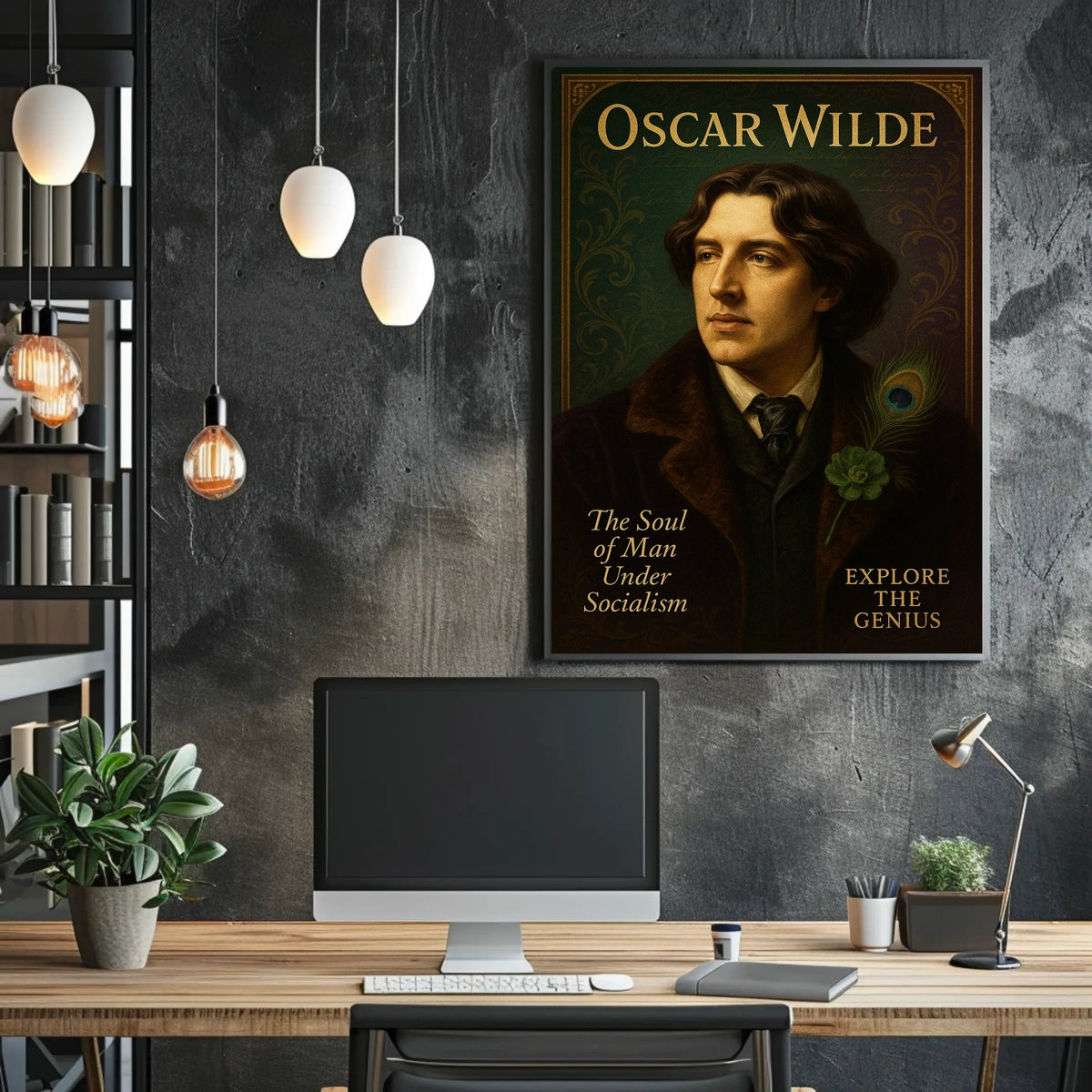 Oscar Wilde Explore the Genius Poster