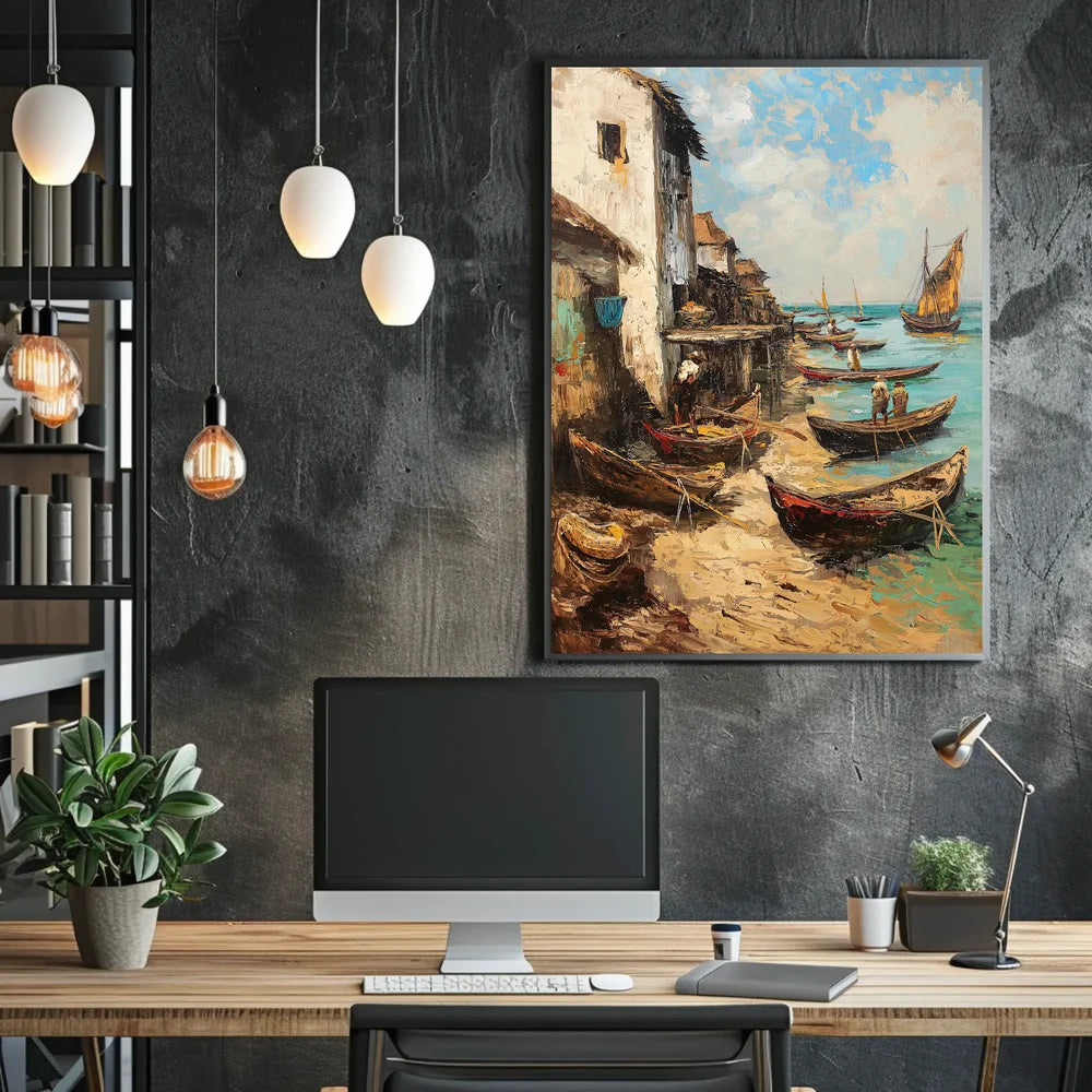 Abstract Visual Elements Art Poster