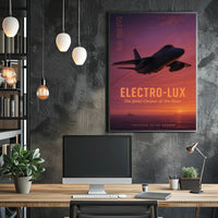Lockheed ES-3A Shadow in Flight Aviation Poster