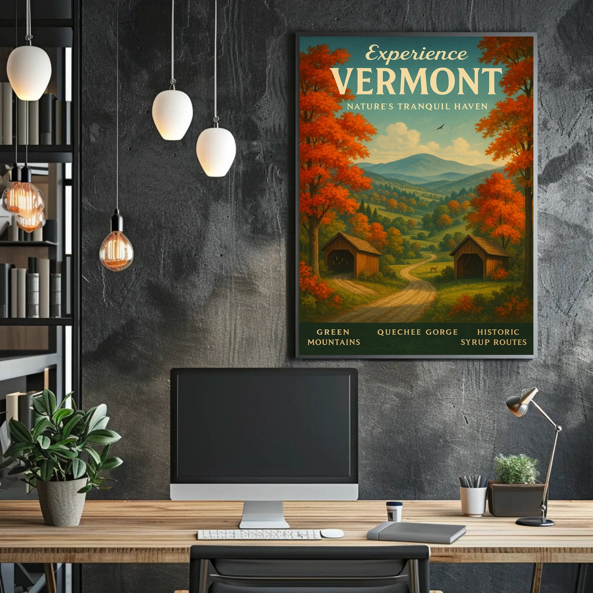 Experience Vermont Poster