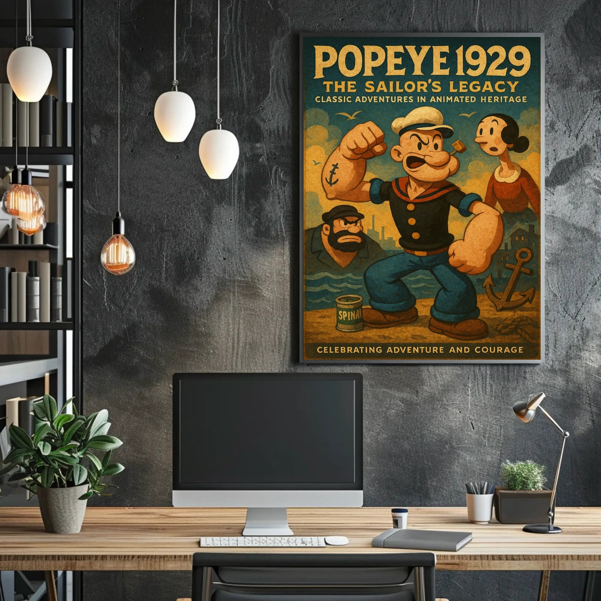 Popeye 1929 Art Poster POP-134
