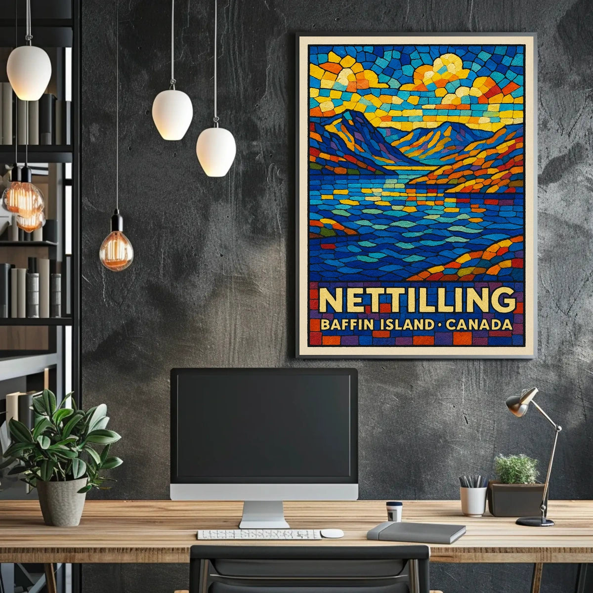 Nettilling Baffin Island, Canada Poster