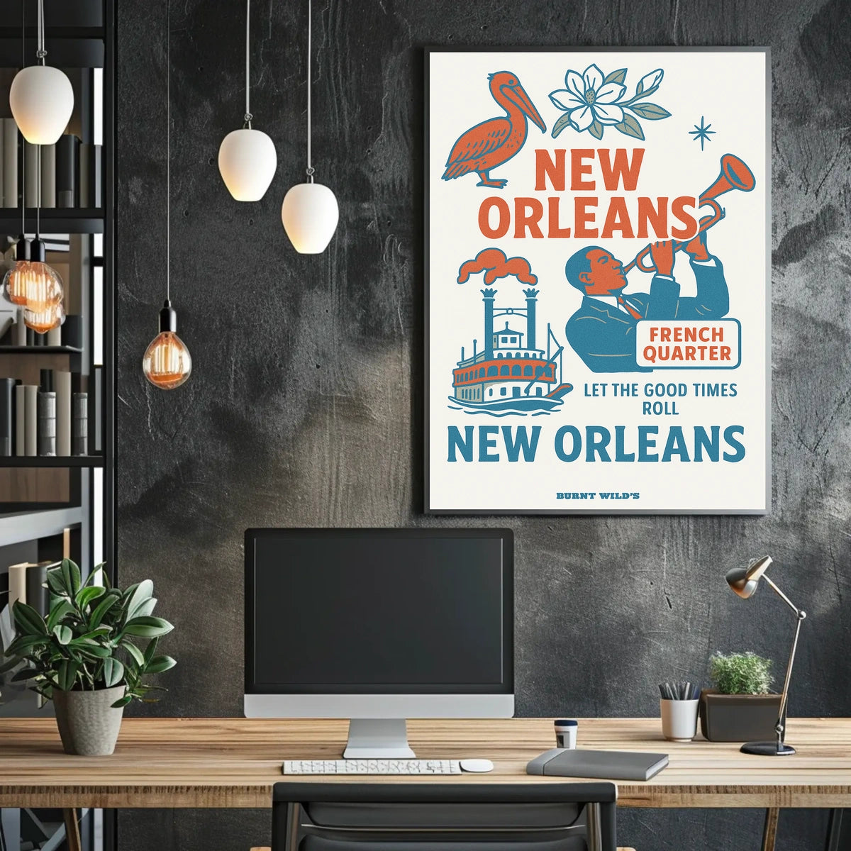New Orleans Celebration Poster
