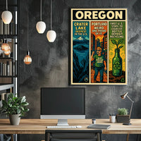 Discover Oregon Poster