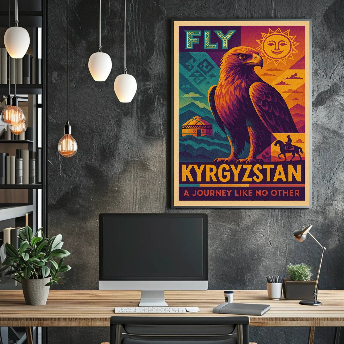Fly Kyrgyzstan A Journey Like No Other Poster