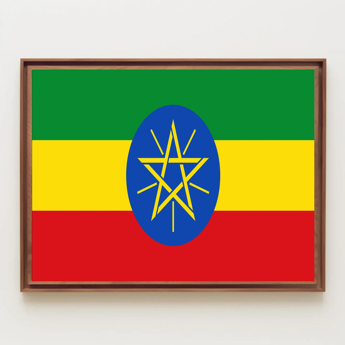 Ethiopia Flag Poster