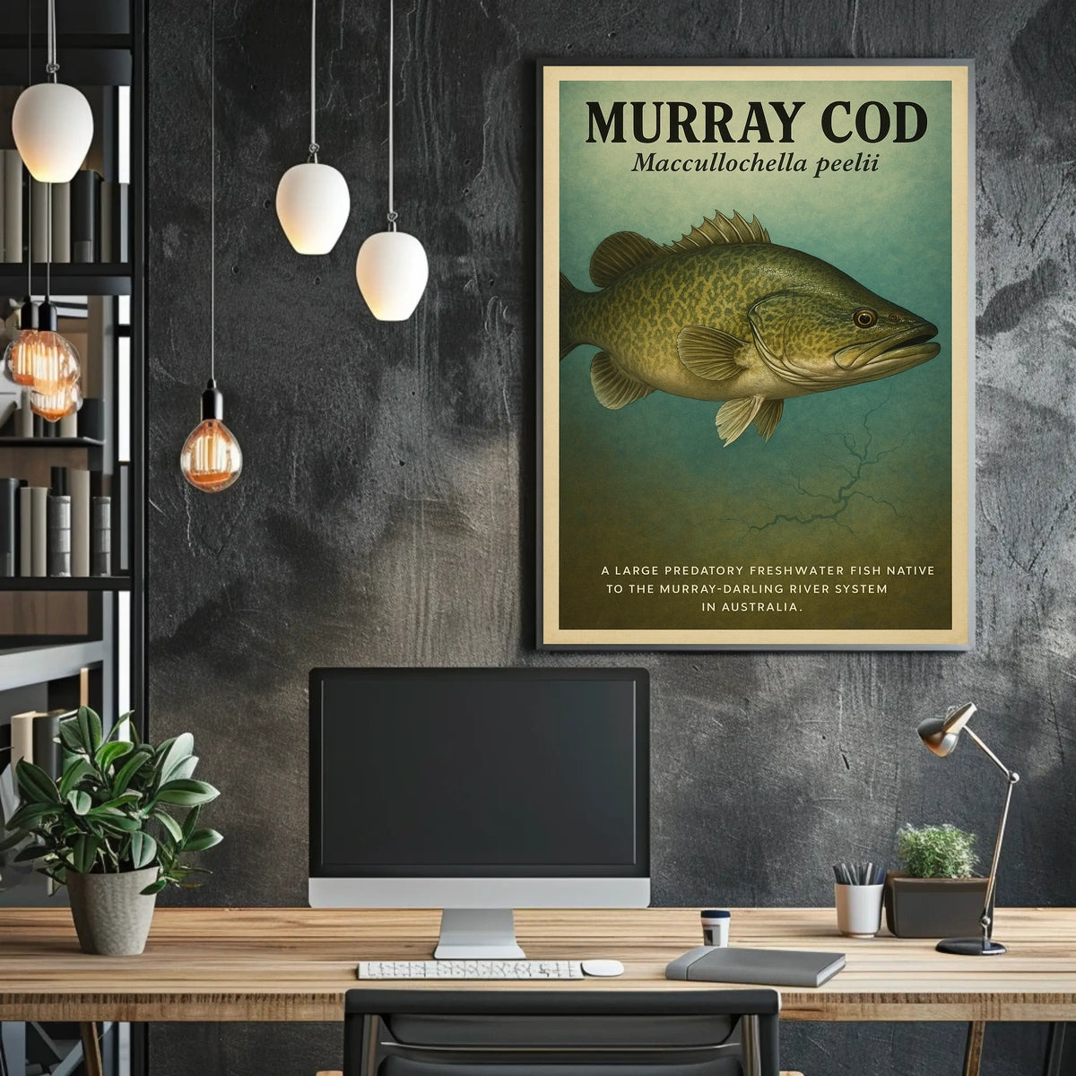 Murray Cod The Mighty Predator of Australia Poster