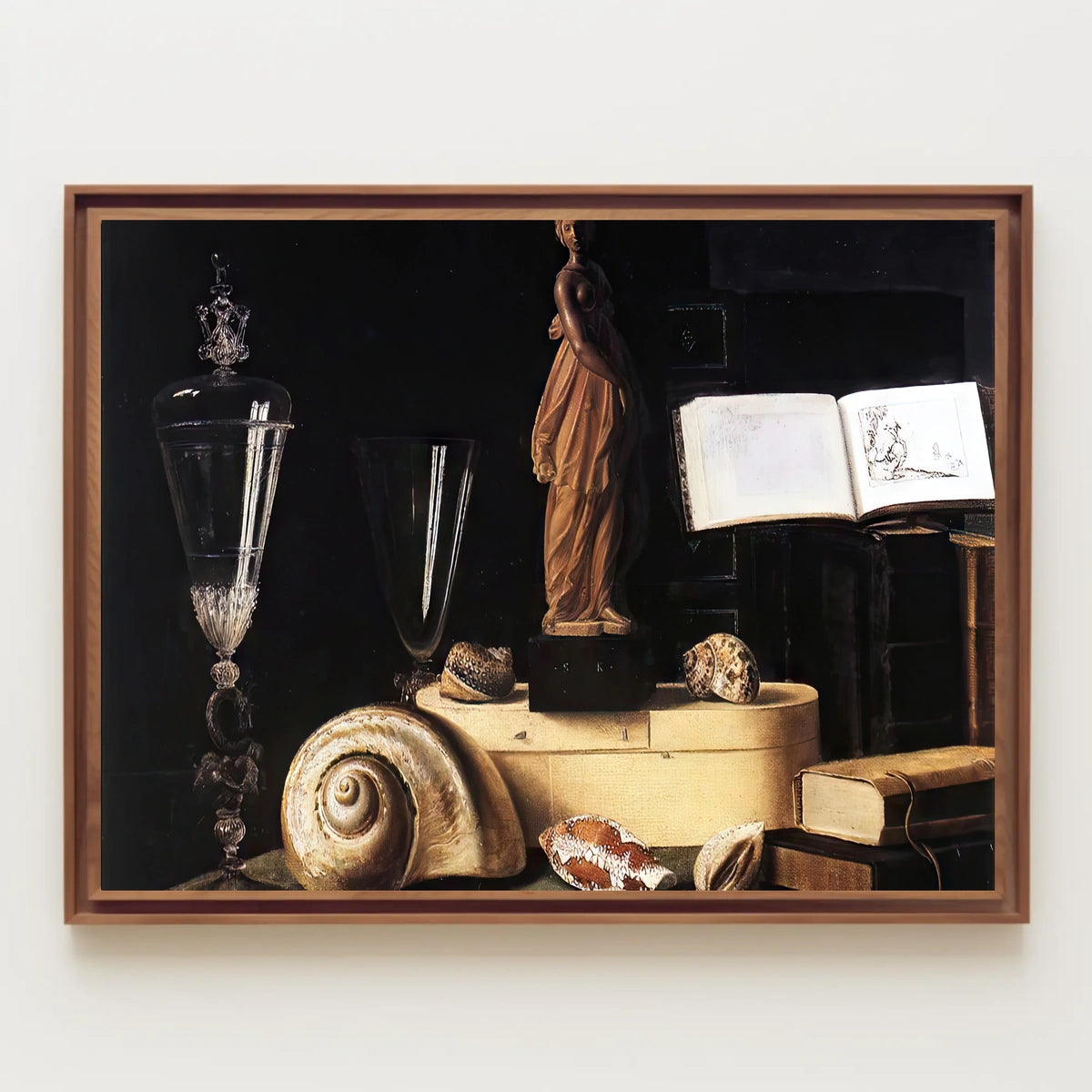 Classic Elegance: Baroque Still Life Art Poster