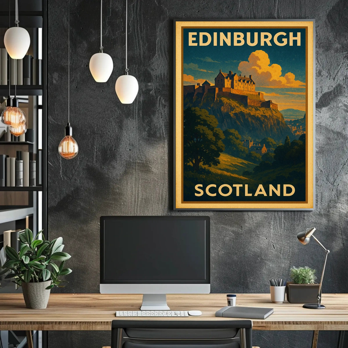 Edinburgh Castle A Scottish Icon Poster