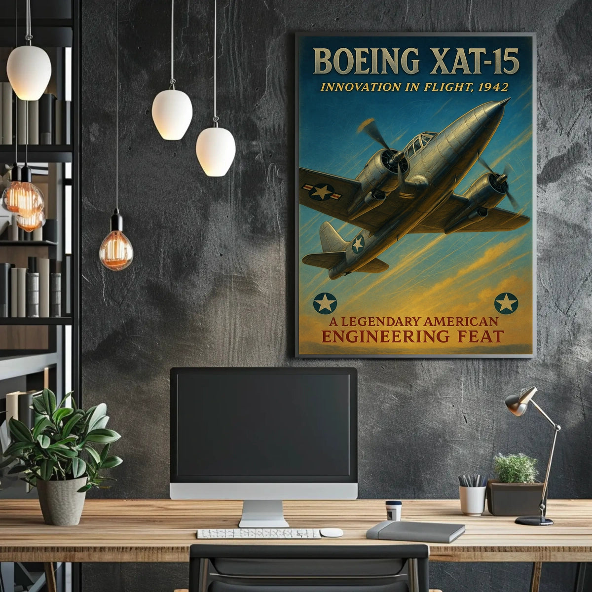 Boeing XAT-15 Innovation in Flight Poster