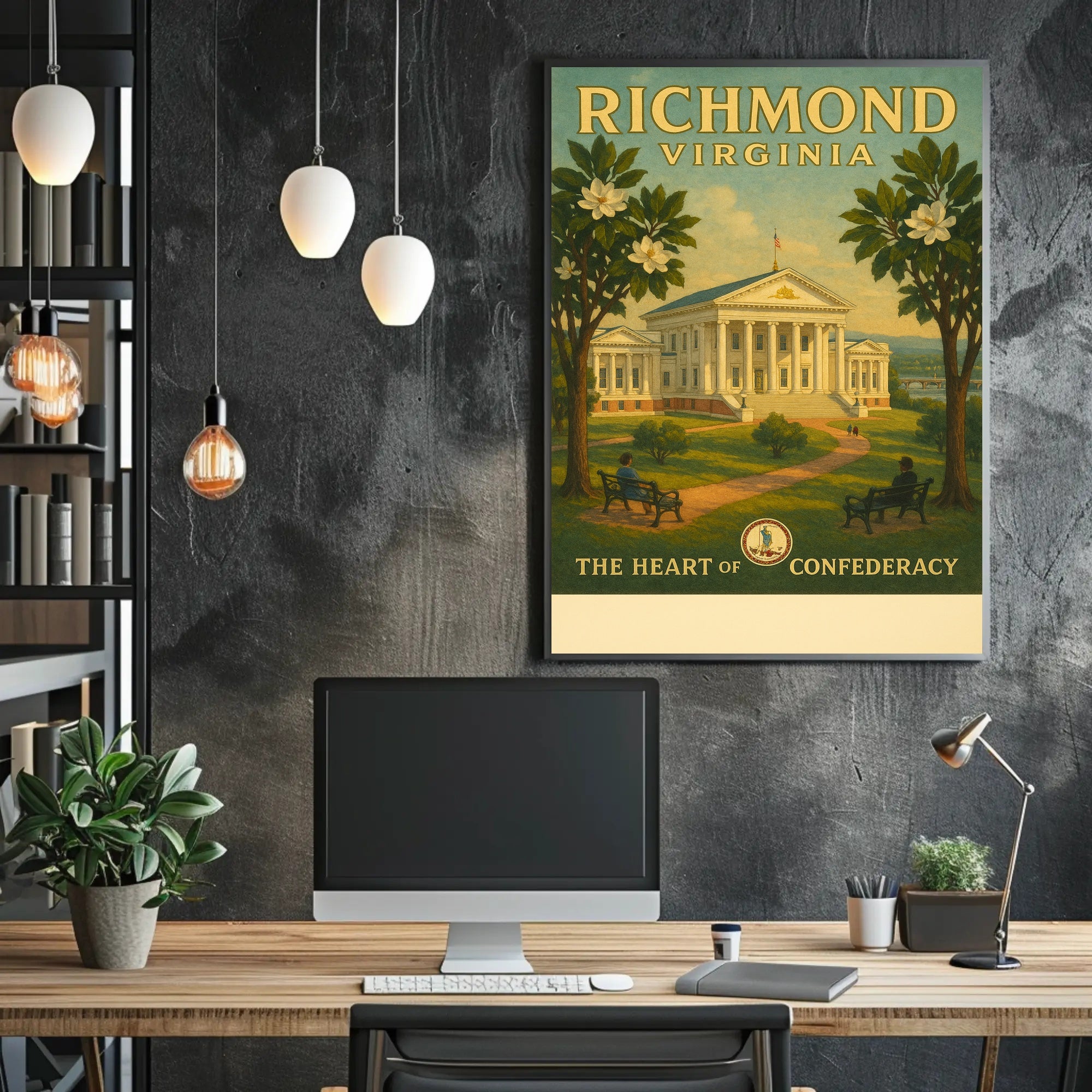 Richmond, Virginia: The Heart of the Confederacy Poster