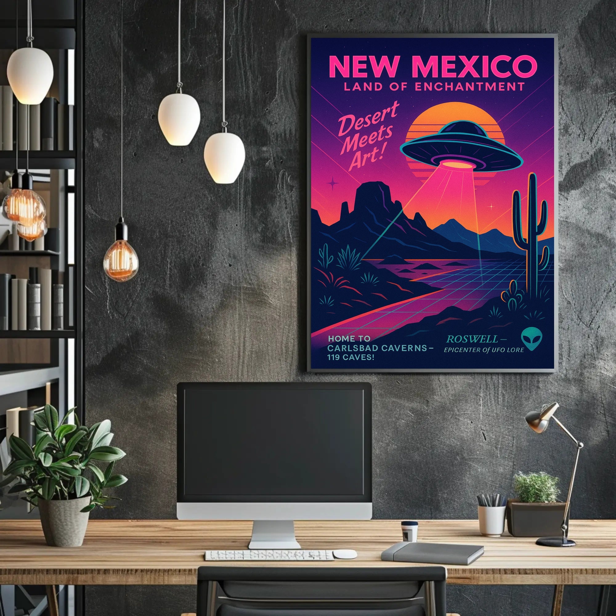 New Mexico Land of Enchantment Poster