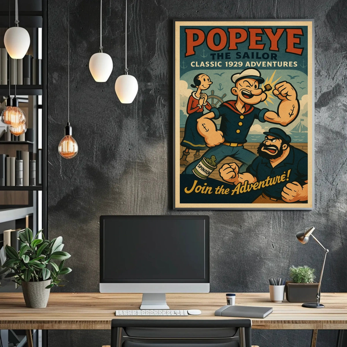 Popeye 1929 Art Poster POP-186