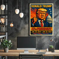 Donald Trump Guardians of Democracy Poster