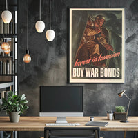 Invest in Invasion Poster PosterGoat