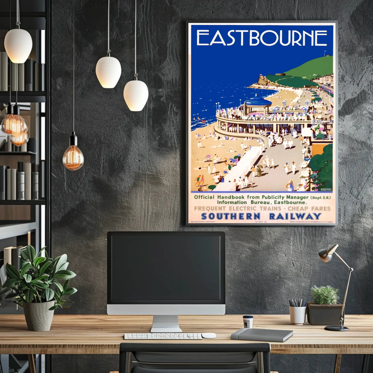 Eastbourne Southern Railway Promotion Poster
