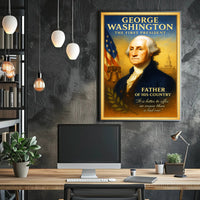 George Washington The First President Poster PosterGoat
