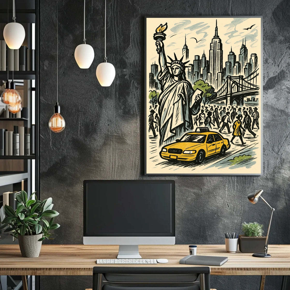 New York City Vibes Poster