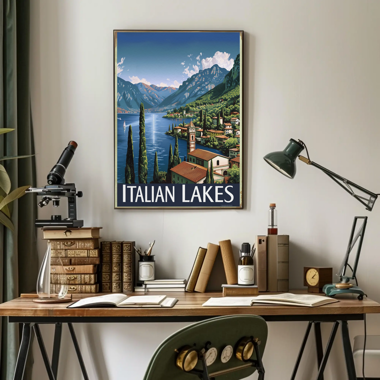 Italian Lakes Landscape
