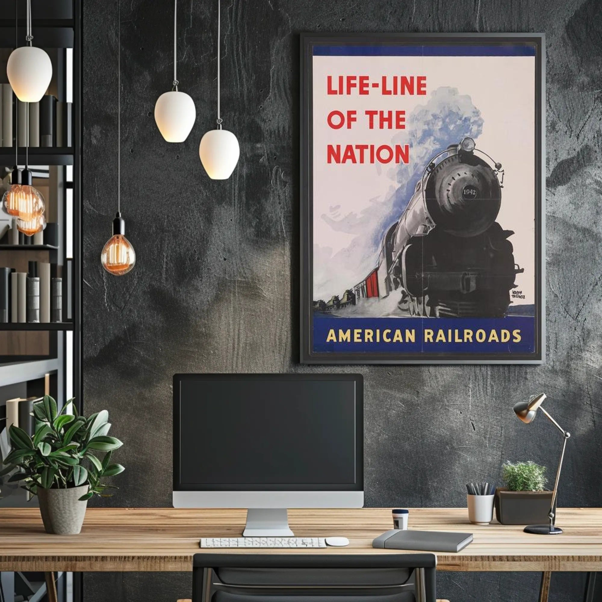 Life-Line of the Nation Poster PosterGoat