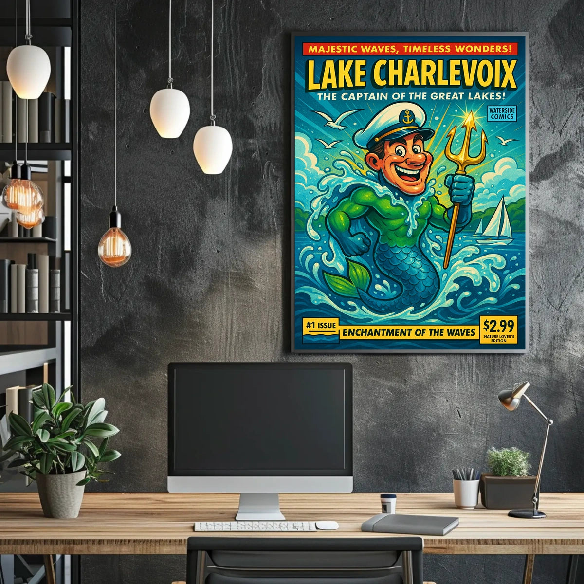 Lake Charlevoix The Captain Of The Poster