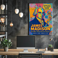James Madison The Mind Behind the Constitution Poster PosterGoat