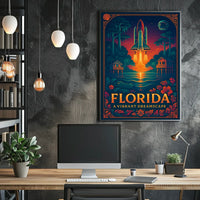Florida A Vibrant Dreamscape Poster