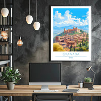 Scenic Granada Poster