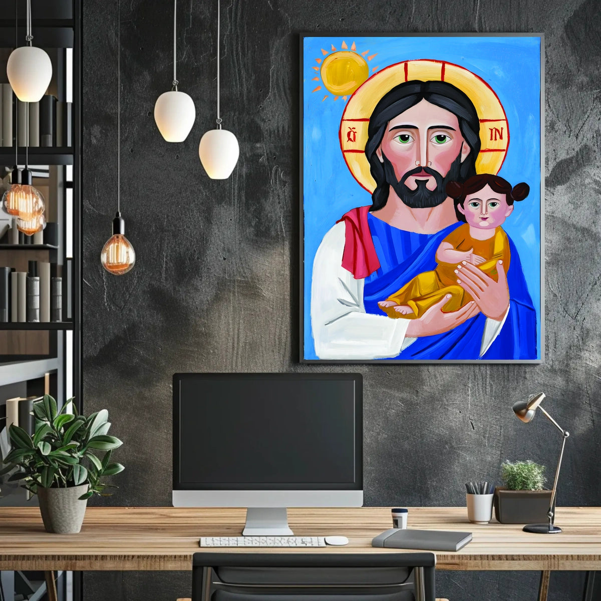 Iconic Religious Imagery Poster