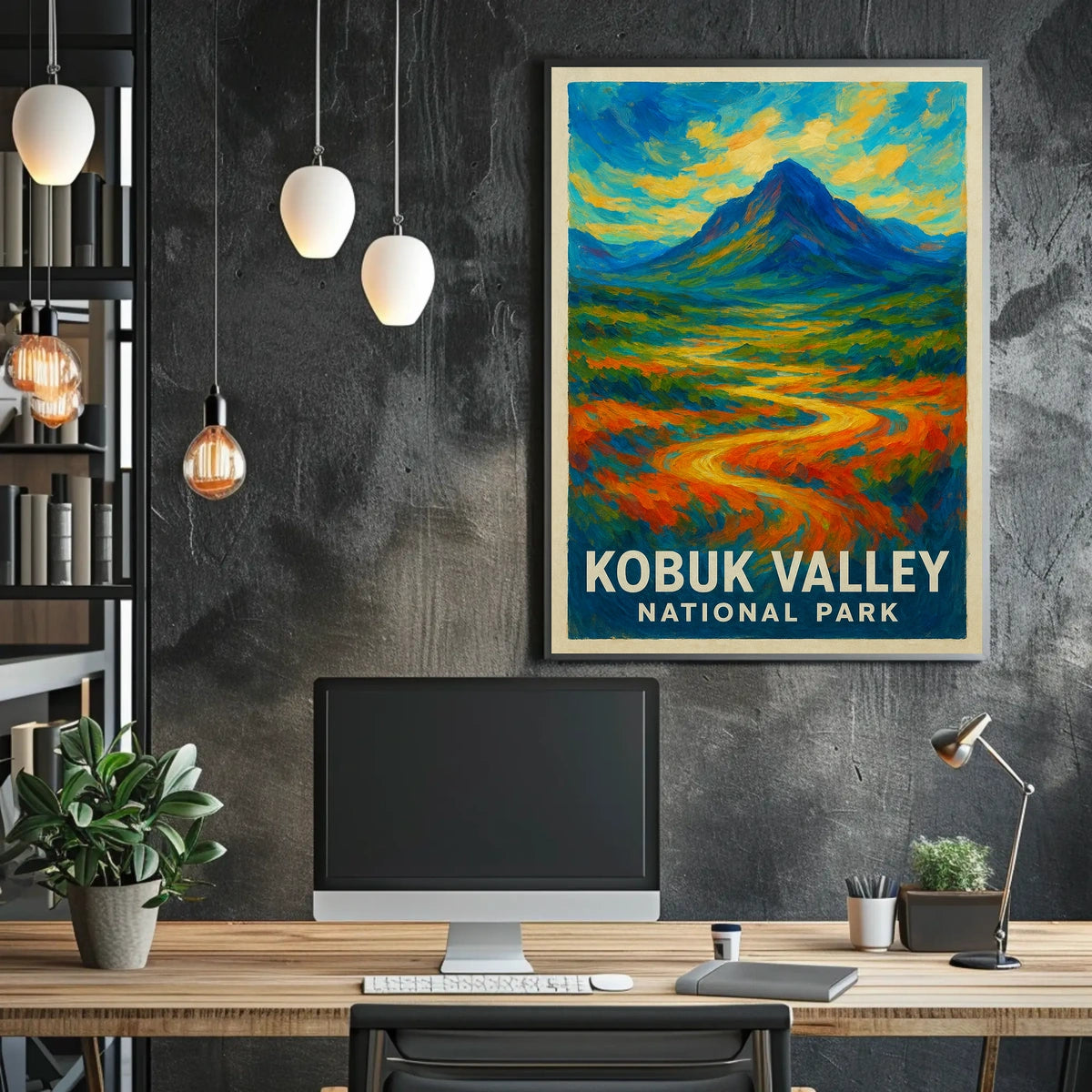 Kobuk Valley National Park Poster Wall Art Alaska Landscape