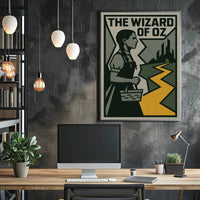 The Wizard of Oz Vintage Fantasy or Mythology Poster PosterGoat
