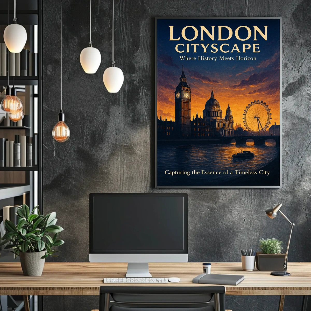 London Cityscape Poster