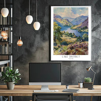Lake District Beauty Travel Poster PosterGoat
