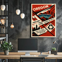 Oregon Highlights Poster
