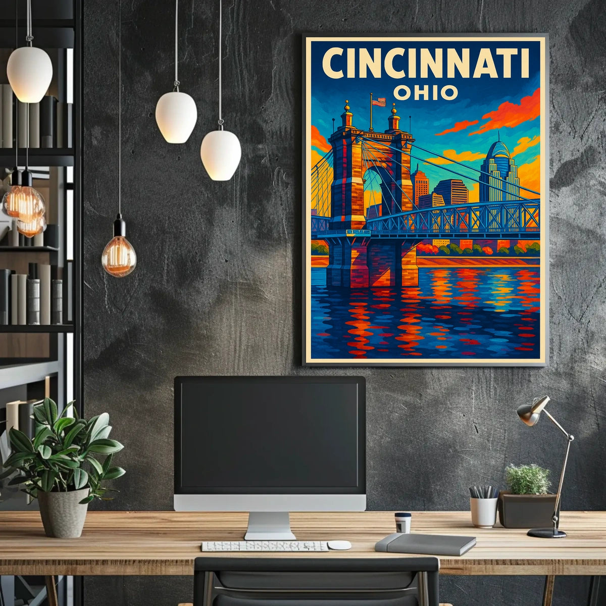 Cincinnati, Ohio Poster