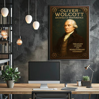 Oliver Wolcott Architect of Independence Poster PosterGoat