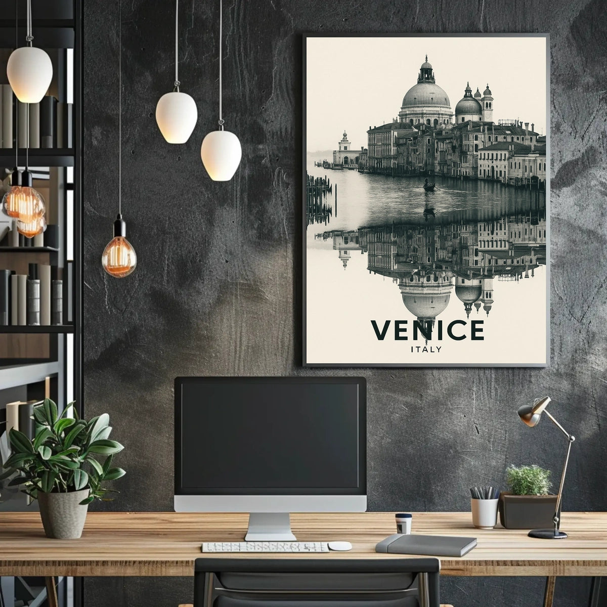 Venice Reflections Poster
