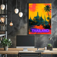 Vibrant Thailand Poster PosterGoat