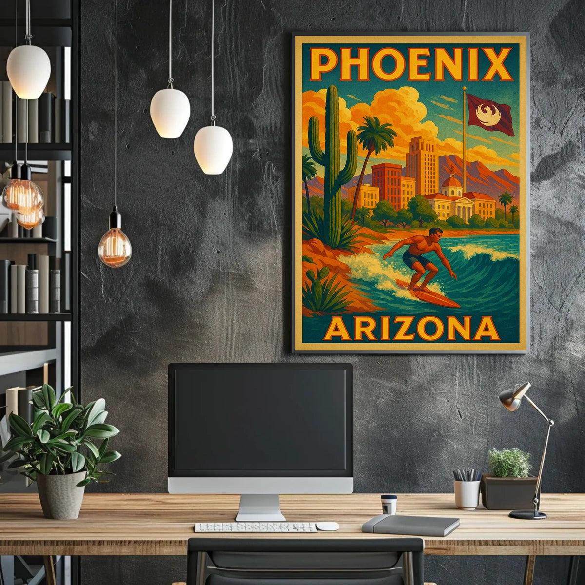 Phoenix, Arizona Adventure Poster