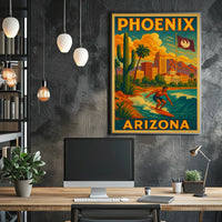 Phoenix, Arizona Adventure Poster