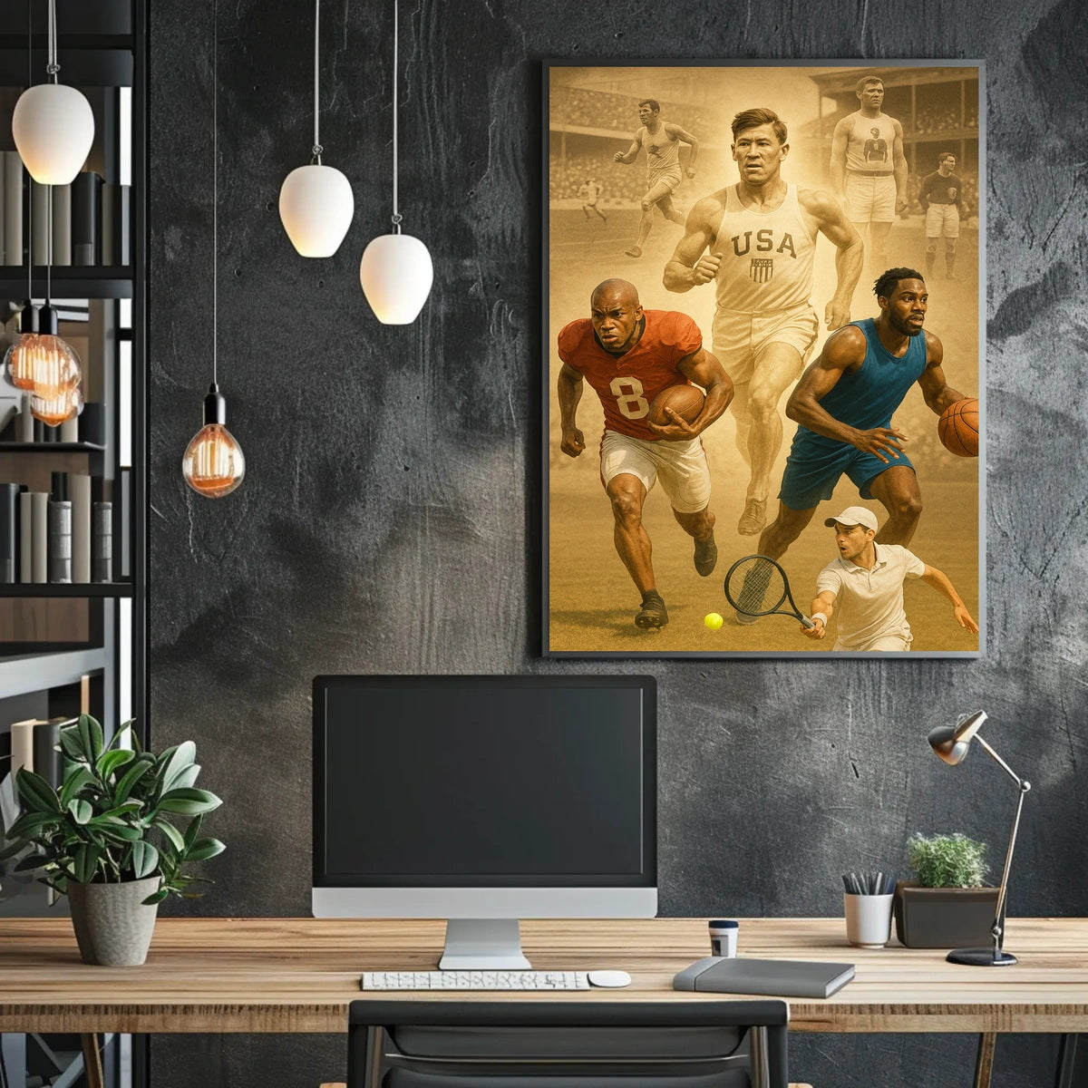 Legacy of Champions Jim Thorpe Poster