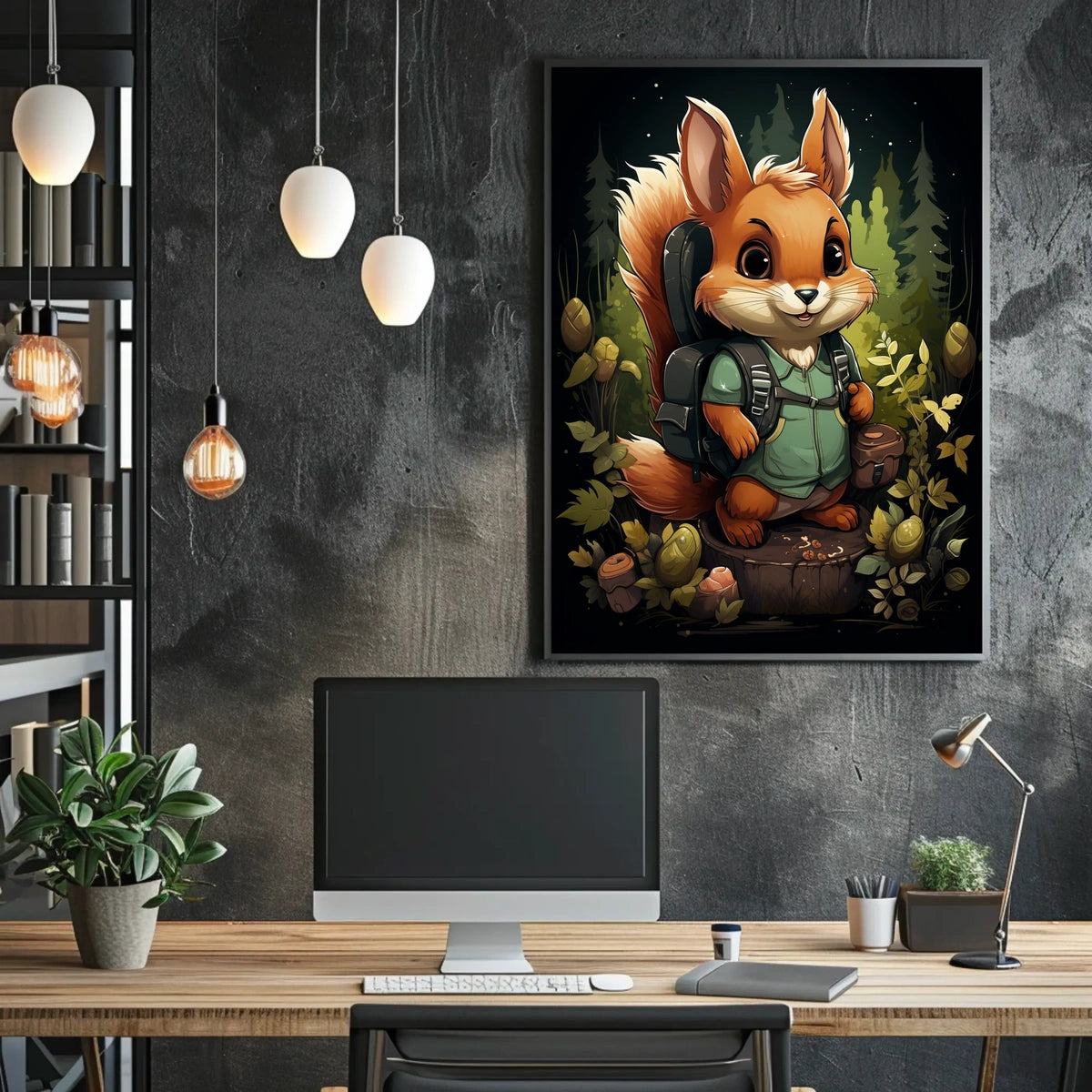 Adventure Awaits The Forest Explorer Poster