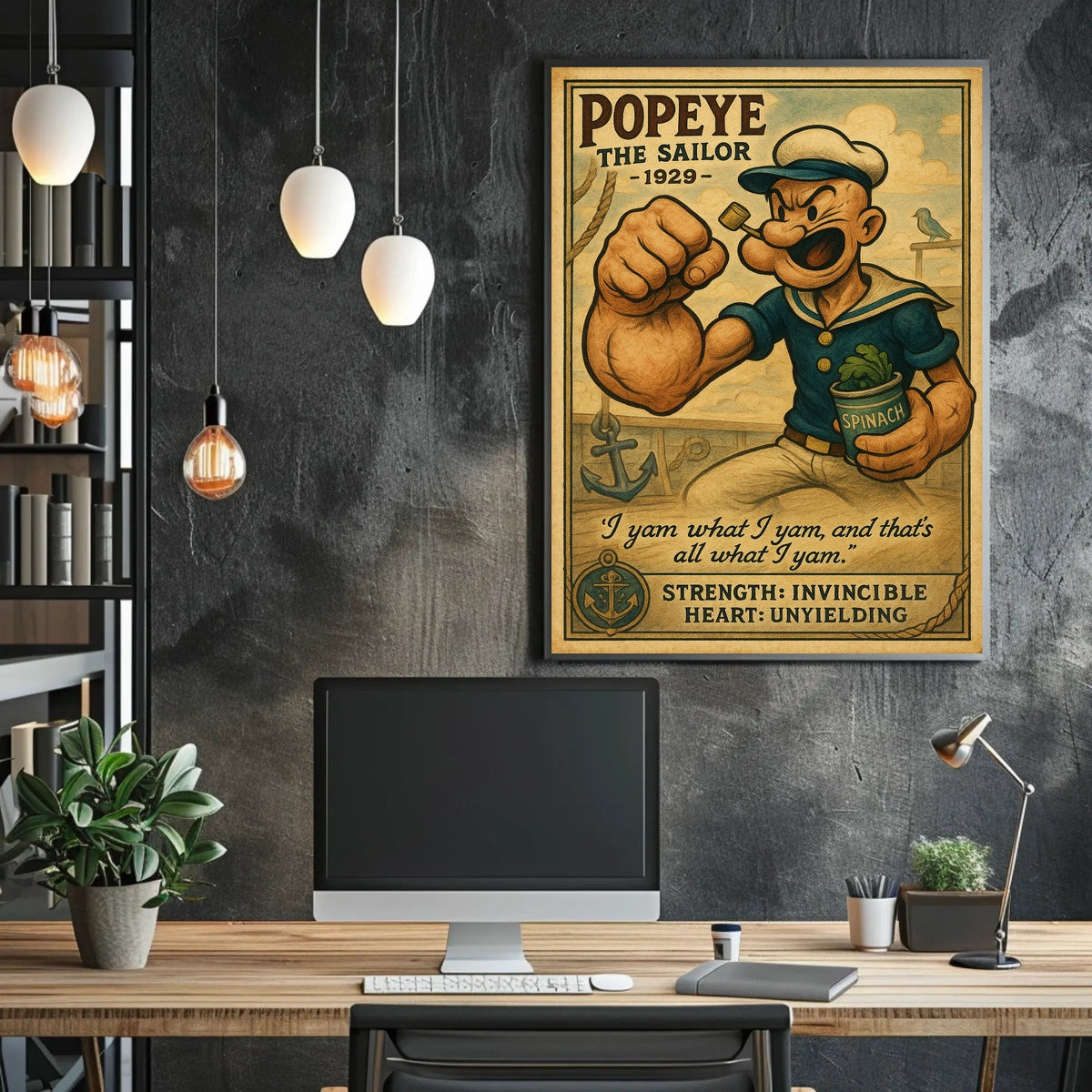 Popeye 1929 Art Poster POP-182