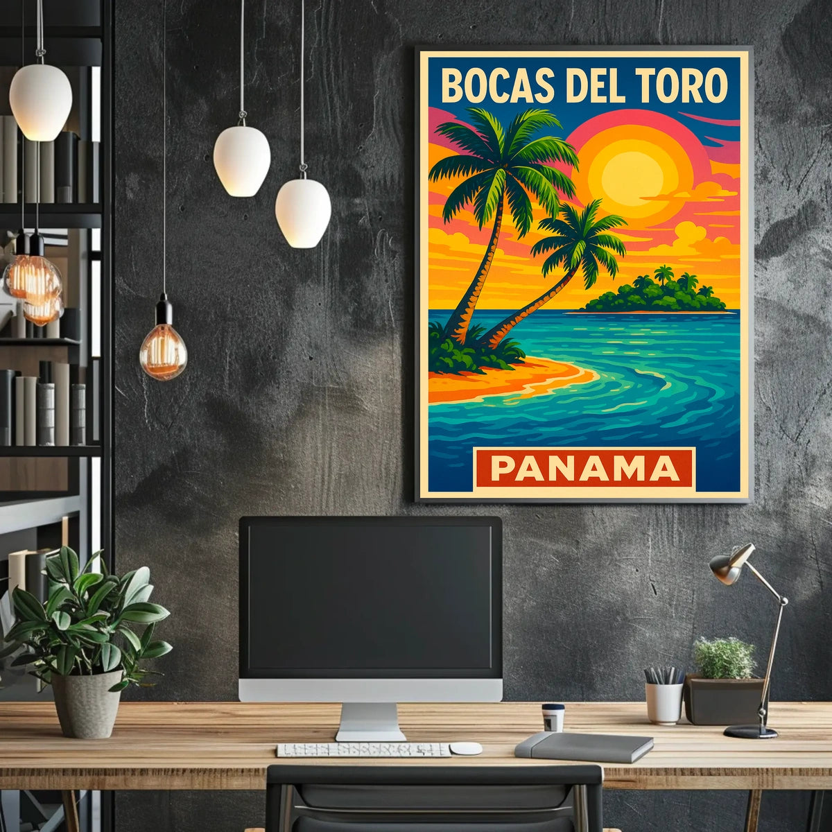 Bocas Del Toro Tropical Paradise Poster