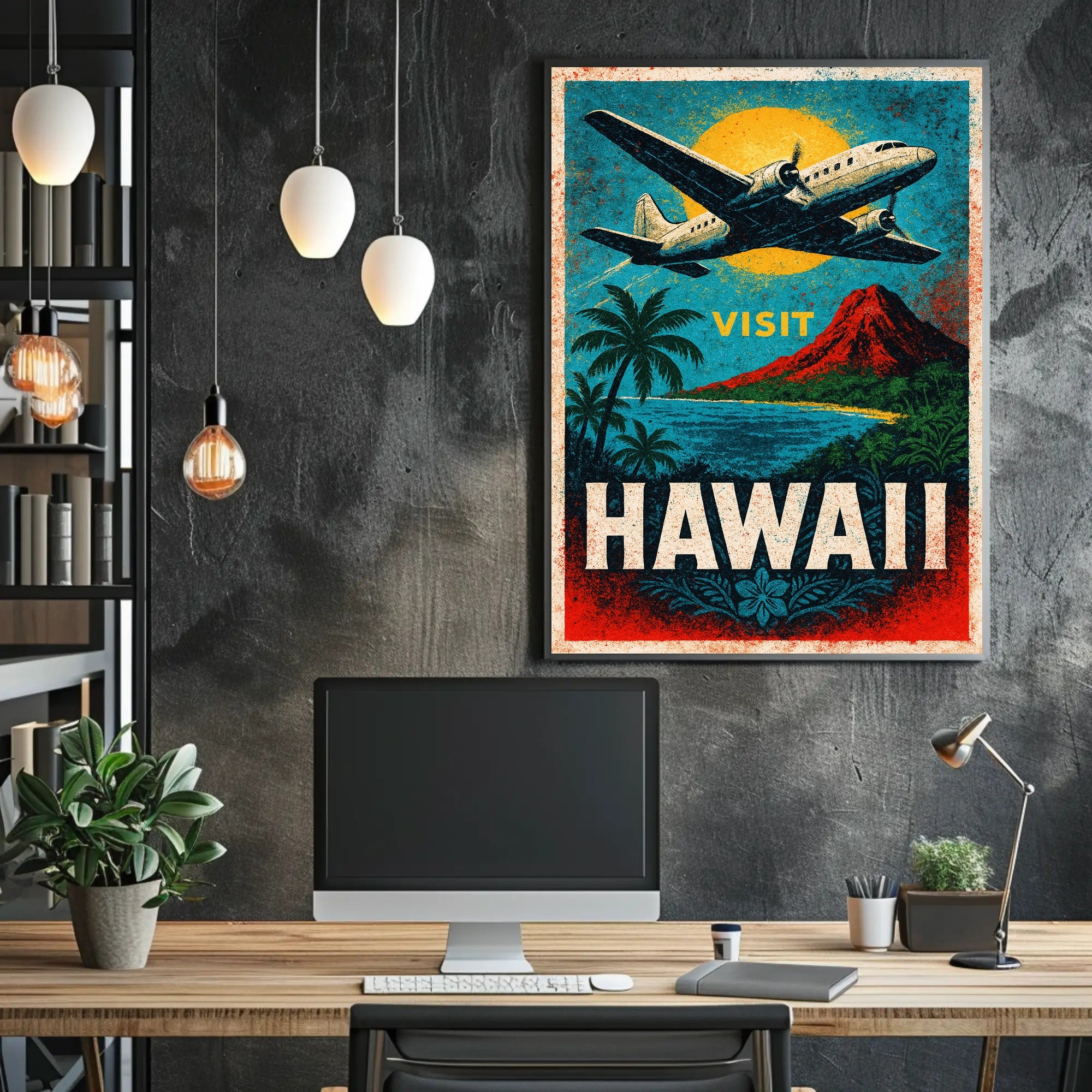 Visit Hawaii Poster PosterGoat