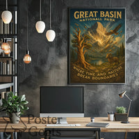 Great Basin National Park Wilderness Adventure National Park Poster